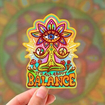 It's All About Balance - Stickers