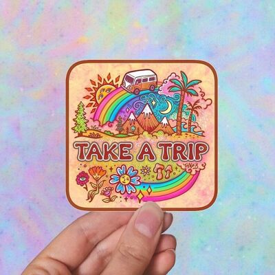 Take a trip stickers