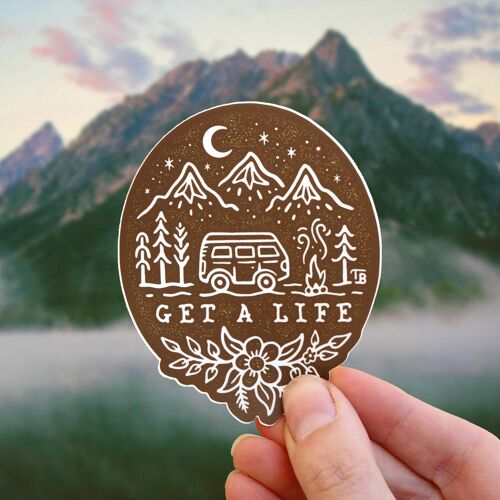 Get a Life - Sticker