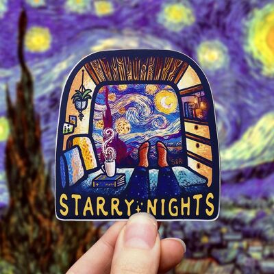 Starry Nights stickers