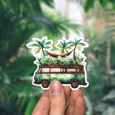 Jungle Van - Sticker