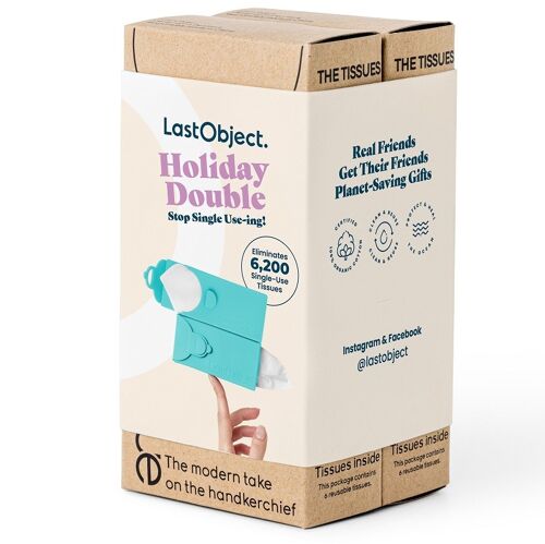LastTissue Holiday Double - Turquoise