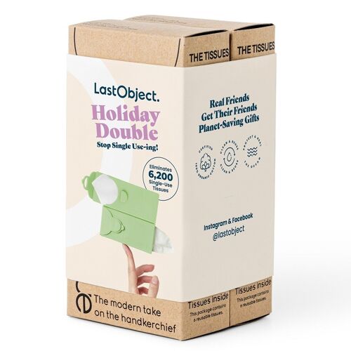 LastTissue Holiday Double - Green