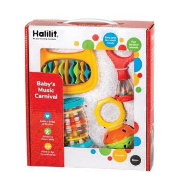 Halilit Toddler's Music Carnival Coffret cadeau (couleurs variables) 6