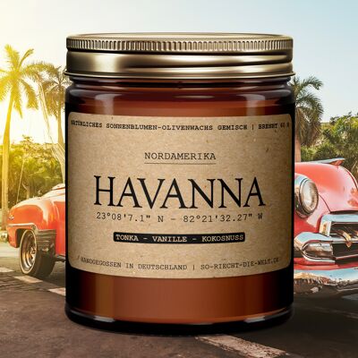 Vela Habana - Tonka | vainilla | Coco