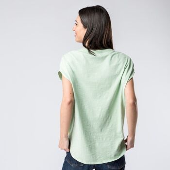 T-shirt Natsuki Cristal en coton biologique Produit équitable 3