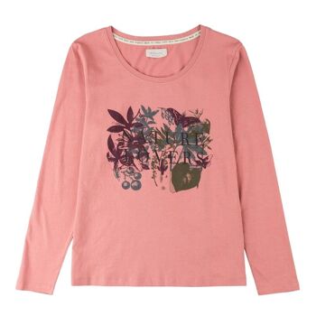 T-shirt basique rose en coton biologique Produit équitable 10