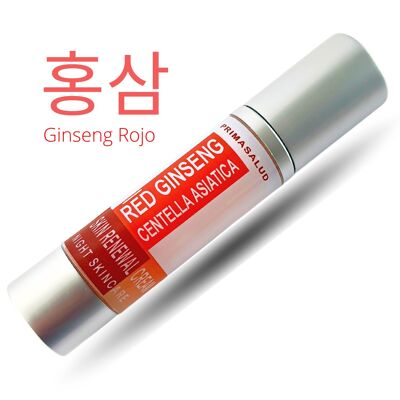 Night face cream, Skin Renewal, brightens and tones the skin with Red Ginseng and Centella Asiatica, for face and neck, 50 ml