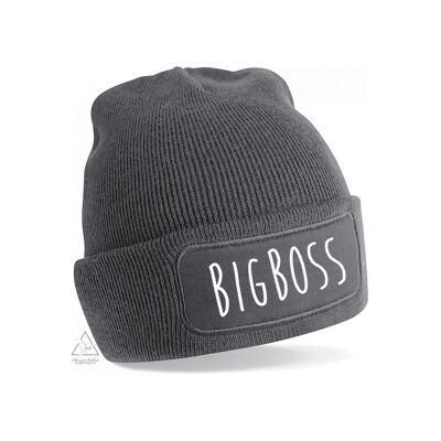 Personalized warm hat Big Boss - 6 colors