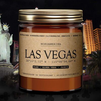 Las Vegas Kerze - Klee | Aloe Vera | Jasmin