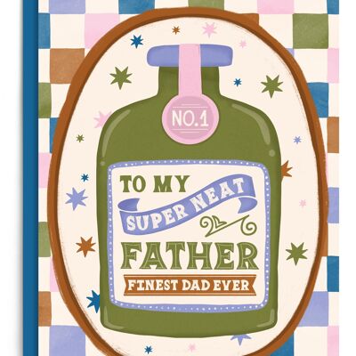 Super nette Papa-Karte | Vatertagskarte | Papa Geburtstagskarte