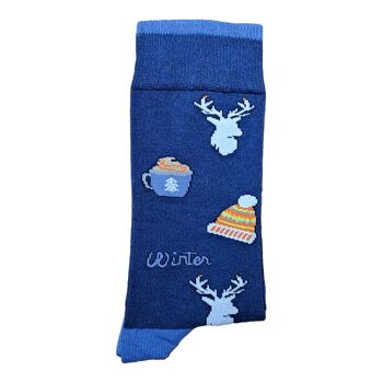 Coffret cadeau 36/41 - 4 paires de chaussettes de Noël 2