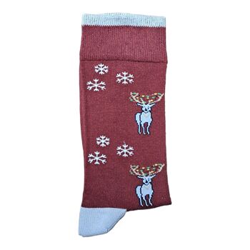 Coffret cadeau 36/41 - 4 paires de chaussettes de Noël 4
