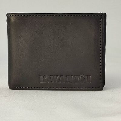 Black Asphalt Garment Dyed Wallet