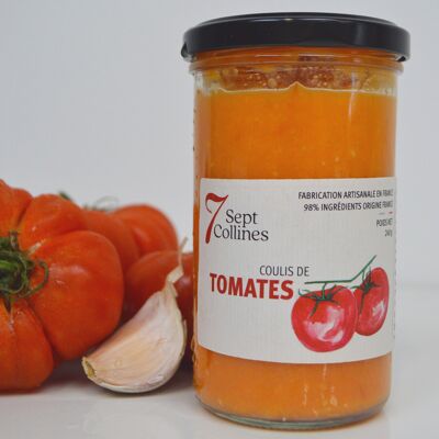 Coulis De Tomate - 240 g (Salsa) - Ecológico