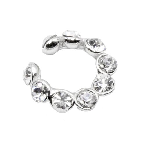 Earcuff crystal 925 Silber