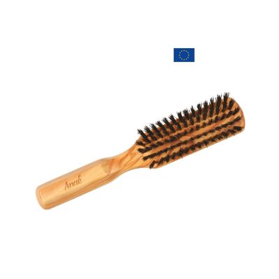 Hair brush - olive wood and boar bristles