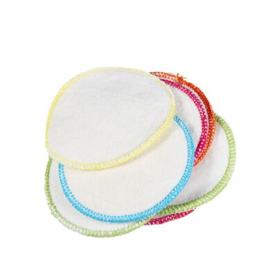 Washable make-up remover cotton pads 9cm (lot of 50)