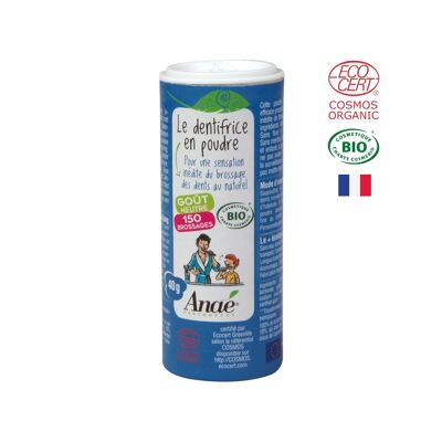 Pasta de dientes en polvo - sabor neutro