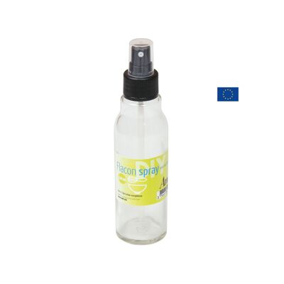 Botella de vidrio con atomizador - 100 ml