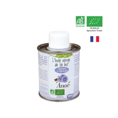Organic linseed oil - 100ml