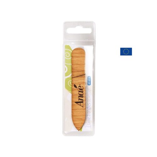 ANAE Petite Lime en Verre Trempé avec Etui en Bois, ANAÉ