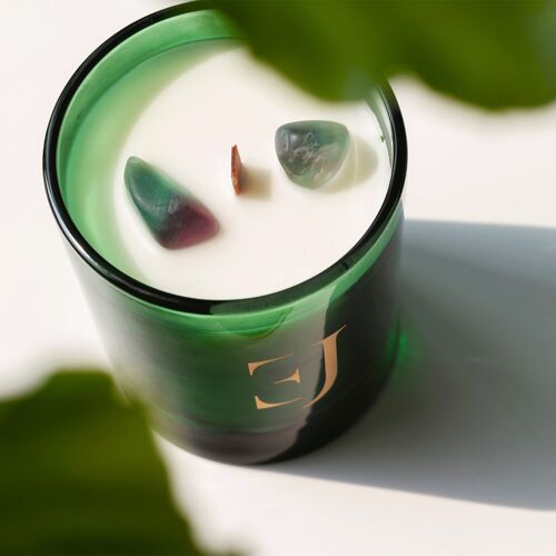 Baden-Baden luxury scented  candle Green fluorite