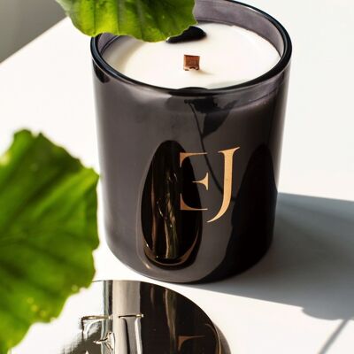 Vela perfumada de lujo de Beijing Cristal de obsidiana