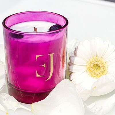 Los Angeles luxury scented candle Amethyst crystal