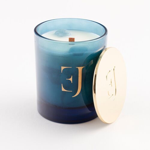 Athens luxury scented candle Aquamarine