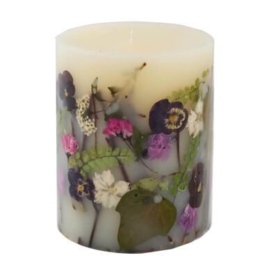 Rosy Rings Black Currant & Bay 200hr Botanical Candle