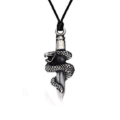 Gothic Pewter Necklace 13