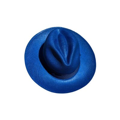 Chapeau Panama Homme – Femme - Couleur bleue - L