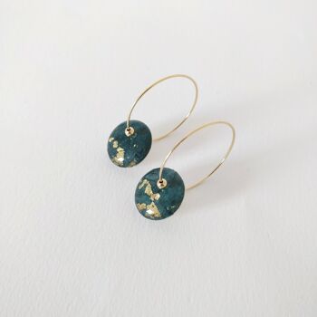 Boucles Dana - Encre gold 9