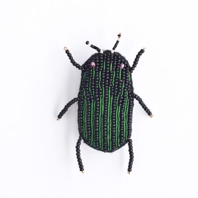 Brooches 'Black and Green' 0085