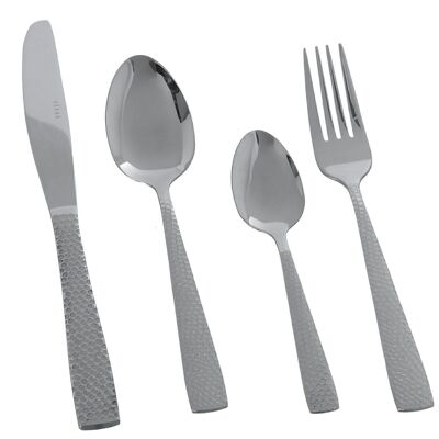 SET OF 24 CUTLERY STAINLESS STEEL 18/10 GLOSS-OLIMPIA DISHWASHER SUITABLE LL315