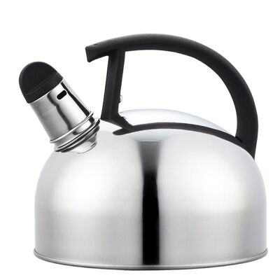 1.5L STEEL KETTLE WITH WHISTLER SUITABLE FOR GAS, VITRO., INDUCC.,ELE _20X16X17.5CM LL521