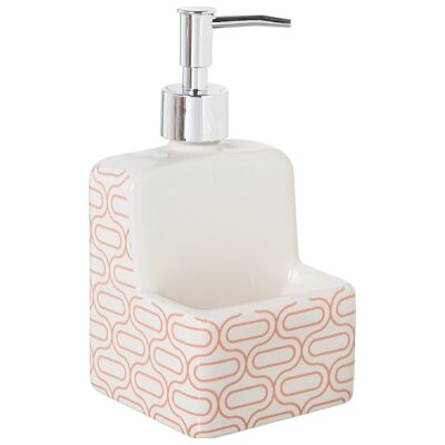 CERAMIC SCRUBBER DISPENSER _11X10X19CM LL1173