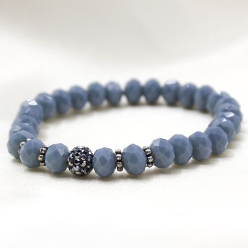 Armband Ilka grey blue