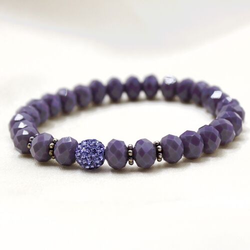 Armband Ilka ash violet