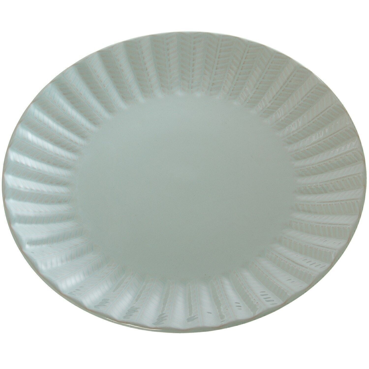 GRÜNE KERAMIKPLATTE °27X2,8CM LL7321