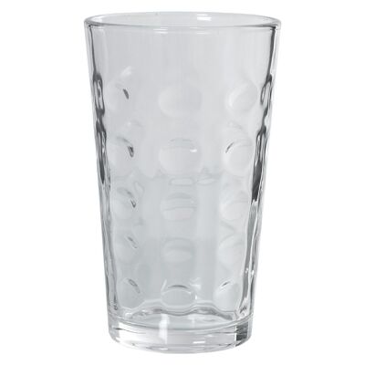 SET OF 6 GLASS GLASS 350ML _°SUP.7.5X13CM LL7732