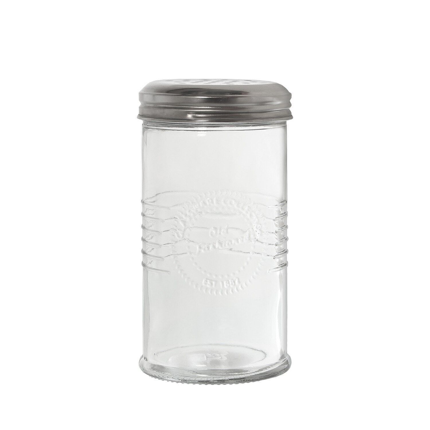 DISPENSER FORMAGGIO/SALE IN VETRO _°7.5X14CM-DISPLAY:26.5X17.5X5 LL10088