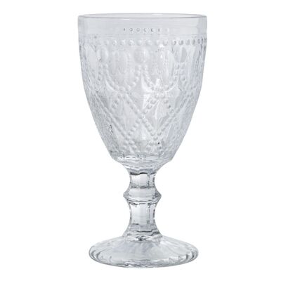 TRANSPARENT GLASS CUP 300ML _°8.5X17CM, DISHWASHER SUITABLE LL14995