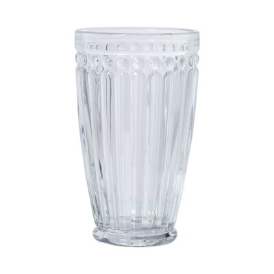HIGH TRANSPARENT GLASS GLASS 400ML °9X15CM, DISHWASHER SUITABLE LL15012