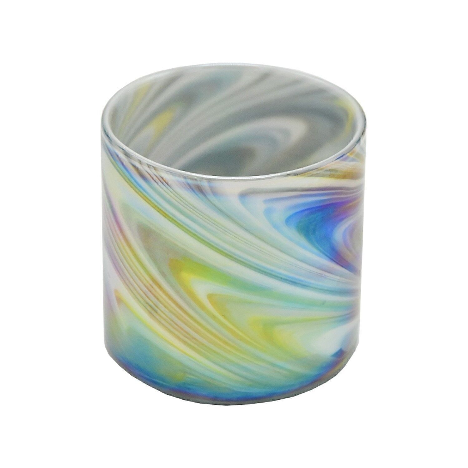 KERZENHALTER AUS KRISTALLEN °10X10CM LL19973