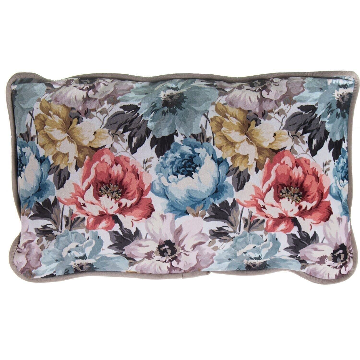 BEDRUCKTES SAMTKISSEN 50X30CM MIT REISSVERSCHLUSS 50X30CM LL20004