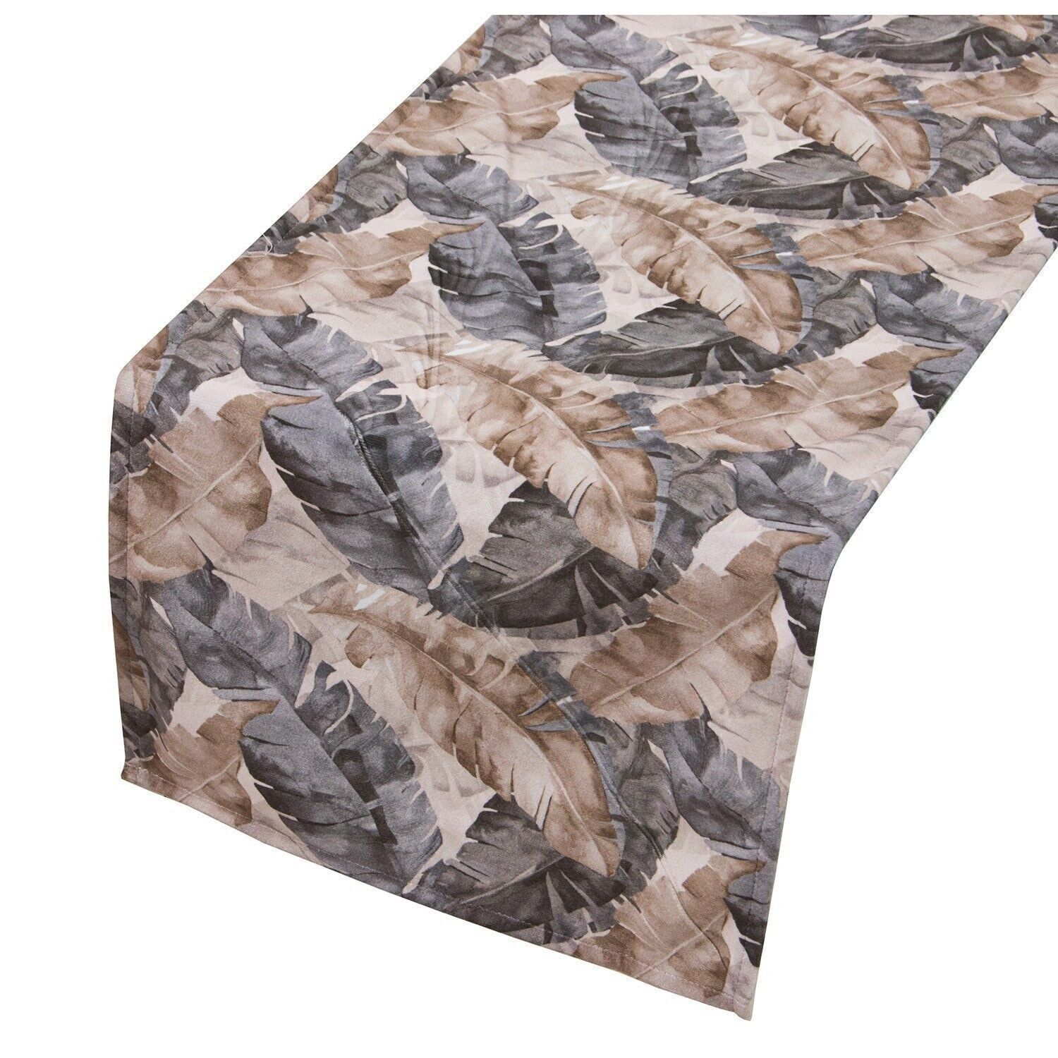 BEDRUCKTER SAMT-TISCHLÄUFER _33X180 CM LL20028