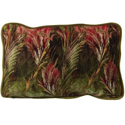 COUSSIN EN VELOURS IMPRIMÉ 30X50CM AVEC FERMETURE ÉCLAIR 30X50CM LL20040