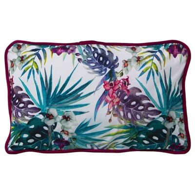 PRINTED VELVET CUSHION 30X50CM W/ZIPPER 30X50CM LL20050